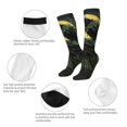 thumbnail image 3 of Naloa MoonNight Sky Crow Thigh High Socks Extra Long Stretchy Sock Women Over Knee High Opaque Stocking Daily Wear, 3 of 6