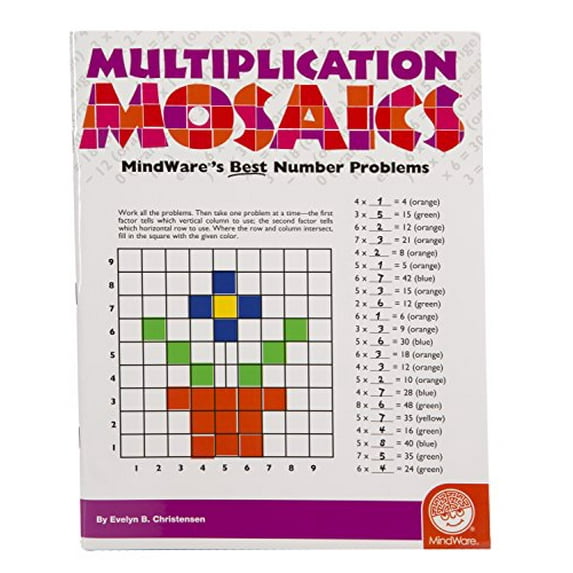 Pre-Owned MindWare – Multiplication Mosaics (Paperback) 1892069563 9781892069566