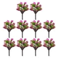 thumbnail image 3 of 10Pcs Miniature Flower Tree Garden Plant Scenery Model Dollhouse Decor 1:100 6cm, 3 of 10