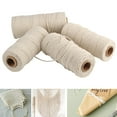 thumbnail image 3 of HomeLife 1 Roll DIY Cotton Thread Natural Material Soft Touch Cuttable Good Strength No Odor Binding Anti-break Crocheting Multifunctional Twine Strap Kitchen Supplies, 3 of 13