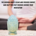 thumbnail image 5 of Opalite Crystal Buddha Head Statue for Zen, 5 of 5