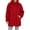 Black, variant on Jackets for Women Double Layer Fleece Zip up Winter Warm Coat with Pockets Loose Fit, S-2XL