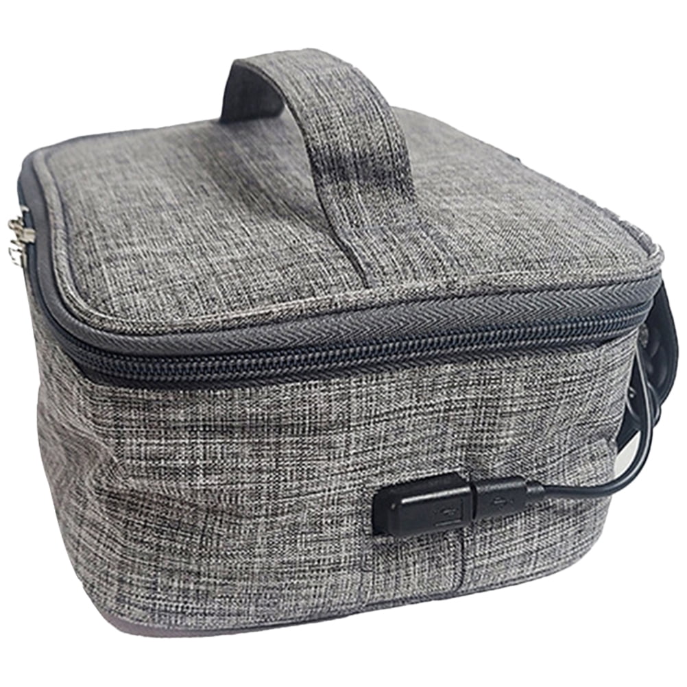 Fit & Fresh Lyon Insulated Lunch Bag For Women - Faux Croc Leather, Leakproof, With Utensils & Scarf (Black)