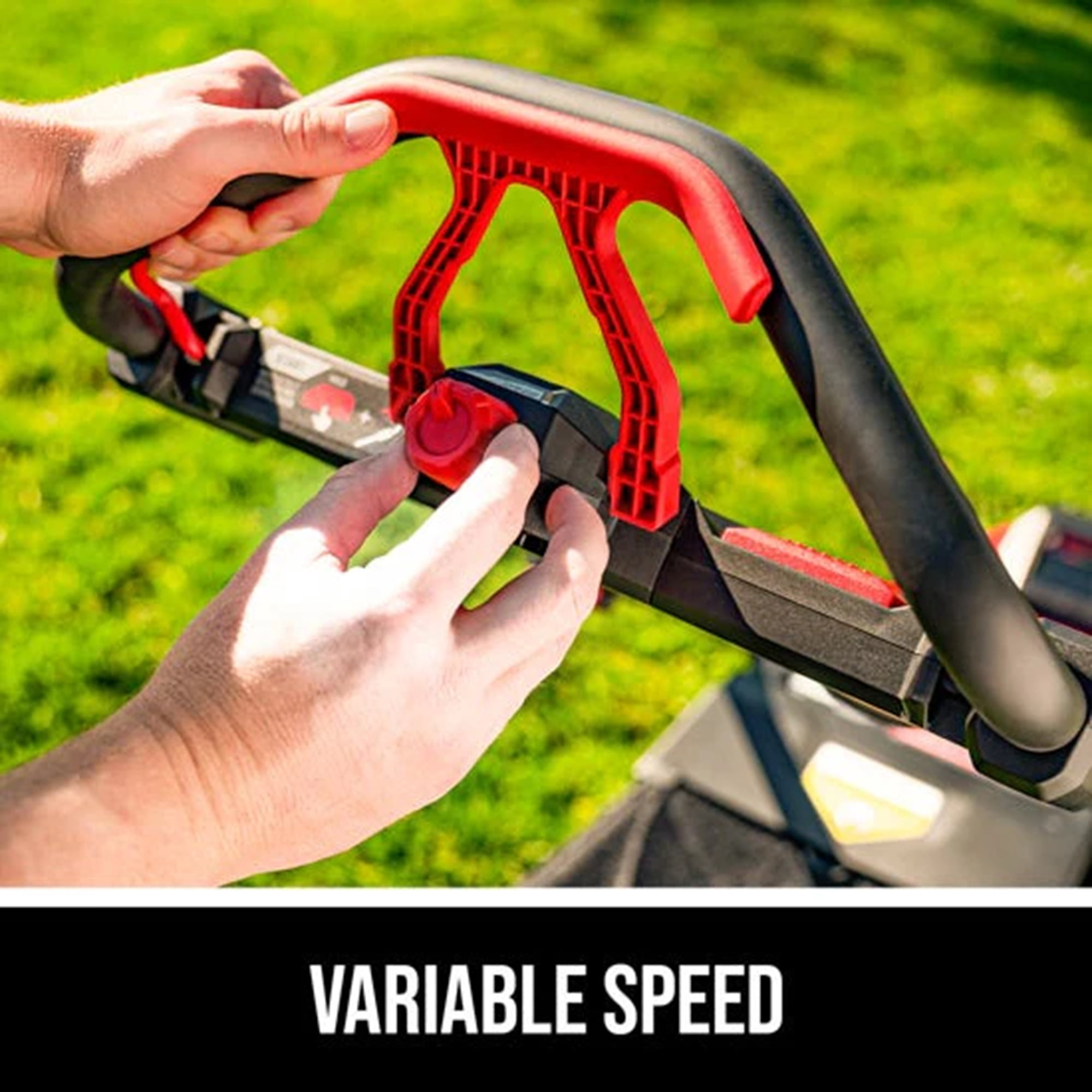 SKIL PWR 40V 20-Inch Self-Propelled Lawn Mower, Brushless Battery Lawn Mower, Cordless Electric Lawn Mower with 6.0Ah Battery and Charger