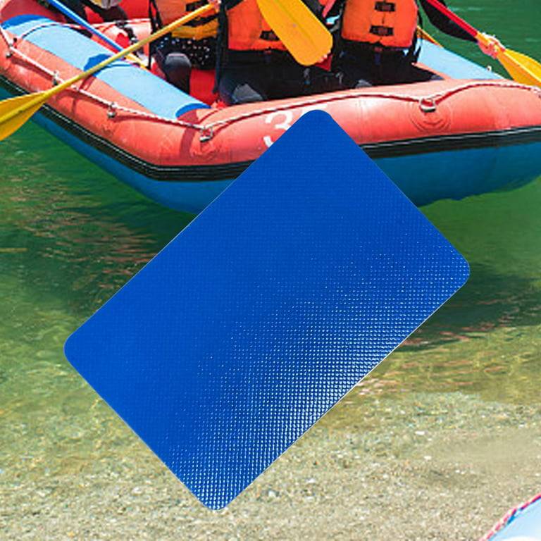 Pool Above 4 of Pack Orange 3x5 Vinyl Repair Patch Kit for Inflatables Boat  Raft Kayak Air Beds 