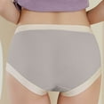 thumbnail image 3 of TNDBKQWR Ladies Panties Clearance Sale Pregnancy Panties Ladies Panties Pregnant Panties Women’s Panties Comfy Underwear for Women, Gray, XXL, 3 of 6