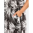 thumbnail image 3 of Joyspun Women’s Sleepwear Woven Strappy Maxi Nightgown, Sizes S-4X, 3 of 5