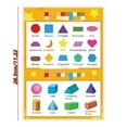 thumbnail image 2 of English Learning Educational Poster for Kids Early Development Theme Cognition Animal Fruit Color Wall Chart, 2 of 2