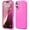Ice Red, variant on KOMI Compatible with iPhone 16 Pro Case, Premium Liquid Silicone Case, Full Body Protective Cover, Shockproof, Slim Phone Case, Anti-Scratch Soft Microfiber Lining, 6.3 inch Ocean Blue