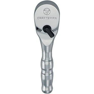 CRAFTSMAN V-SERIES Ratchet, 3/8 Inch Drive, 96-Tooth, Stubby (CMMT86320V)