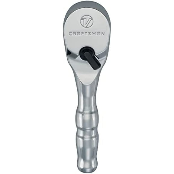 CRAFTSMAN V-SERIES Ratchet, 3/8 Inch Drive, 96-Tooth, Stubby (CMMT86320V)