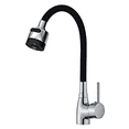 thumbnail image 1 of Mezcladora monomando para fregadero MEER con aireador Cuello Flexible de Acero Inoxidable MZM8107F, 1 of 5
