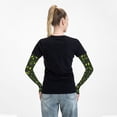 thumbnail image 4 of Lsque Green Branch Olive Cooling Arm Sleeves for Men & Women -Compression Sleeves to Cover Arms for Working,Sun Sleeves for UV Protection,Breathable, Moisture-Wicking, 4 of 8