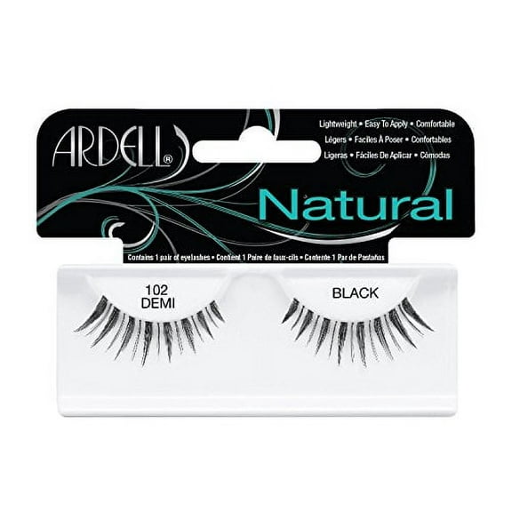 Ardell Fashion Lashes - 102 Demi Black (Quantity of 5)