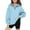 Light Blue, variant on BADHUB Tween Girls' 1/4 Zipper Sweatshirts Casual Collar Long Sleeve Pullover Tops Fall Cute Loose Solid Color Half Zipper Hoodie Sweater Black 11 Years