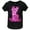 Black / pink, variant on Disney Minnie Mouse Toddler Girls Pullover T-Shirt Toddler to Big Kid