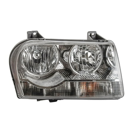 TYC 20-6637-00-1 Right Headlight Assembly for 2005-2007 Chrysler 300