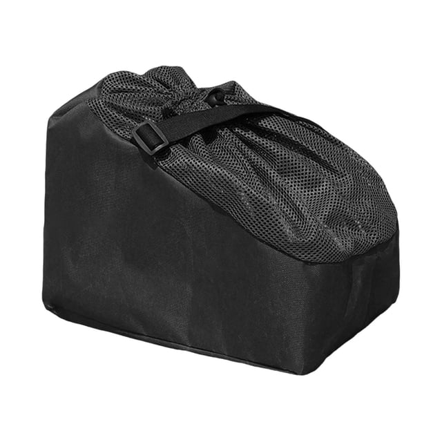 Bolsa de almacenamiento para patines con correa de hombro ajustable e impermeable Negro