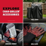 Char-Griller® Charcoal Grill, 785 Square Inch Barrel Pro™ Charcoal Barrel Grill, Black