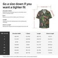 thumbnail image 5 of Goofa Forest Animals And Plants Printed Men's Casual Short-sleeved Shirt,Lightweight Breathable Button-down,Summer Casual men's top,Versatile Fashion shirt-Large, 5 of 7
