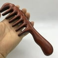 thumbnail image 6 of Hair Comb for Detangling - Wide Tooth Wood Comb for Curly Hair - No Static Natural Wooden Sandalwood Comb, 6 of 8