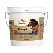 Manna Pro Simply Flax for Skin & Coat Horse Supplement, 8 lbs.
