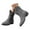 Grey, variant on Mostsola Cowboy Boots for Women Pointy Toe Fashion Cowgirl Boots Heel Suede Western Booties