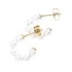 thumbnail image 2 of Pearl Earrings Hoop, Stylish Fashion Accessories for Women, Elegant Design, 2 of 3
