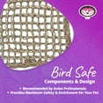 thumbnail image 7 of Super Bird Creations SB50005 Seagrass Mat for Cage Decor, Pet Enrichment and Boredom Relief - Versatile Toy-Making Base- Ideal for Parrots - Small to Large Birds & Reptiles - 12"x14" (1 Pack), 7 of 7
