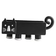 thumbnail image 3 of jifeng Statue de Chat Dessin Animé Entrée Bol à Clés Sculpture Animale Moderne Décoration Maison Noir, 3 of 9