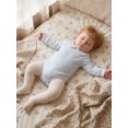 thumbnail image 6 of RUINIXCW Nebworn Baby Girl Boy Spring Fall Winter Clothes Infant Baby Striped Bubble Romper Long Sleeve Peter Pan Doll Collar Bodysuit Bodysuit Playsuit, 6 of 9
