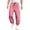 Pink, variant on Mens Cargo Pants Casual Baggy Drawstring Loose Fit Hip Hop Pants Joggers Pants with Pockets Pink 3XL