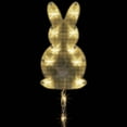 thumbnail image 6 of Northlight Lighted Plaid Easter Bunny Outdoor Pathway Markers - 28.5" - Set of 4, 6 of 10