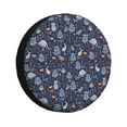 thumbnail image 2 of Balery Autumn Forest2 Tire Covers - Tough Tire Wheel Protector for Truck, SUV, Trailer, Camper, RV -16 inch, 2 of 8