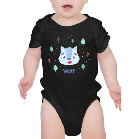 

Cute Baby Wolf Face Bodysuit Infant -Image by Shutterstock 6 Months