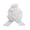 White, variant on Visland 10 Pieces Pull Wrapping Bow Large Organza Gift Pull Bows with Ribbon for Wedding Gift Baskets (Dark Purple, 7 Inch)