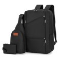 thumbnail image 1 of Mochila Escolar Versátil Juego 3 Bolsas Informales Antirrobo Reutilizable para Viajes Al Aire Libre, 1 of 7