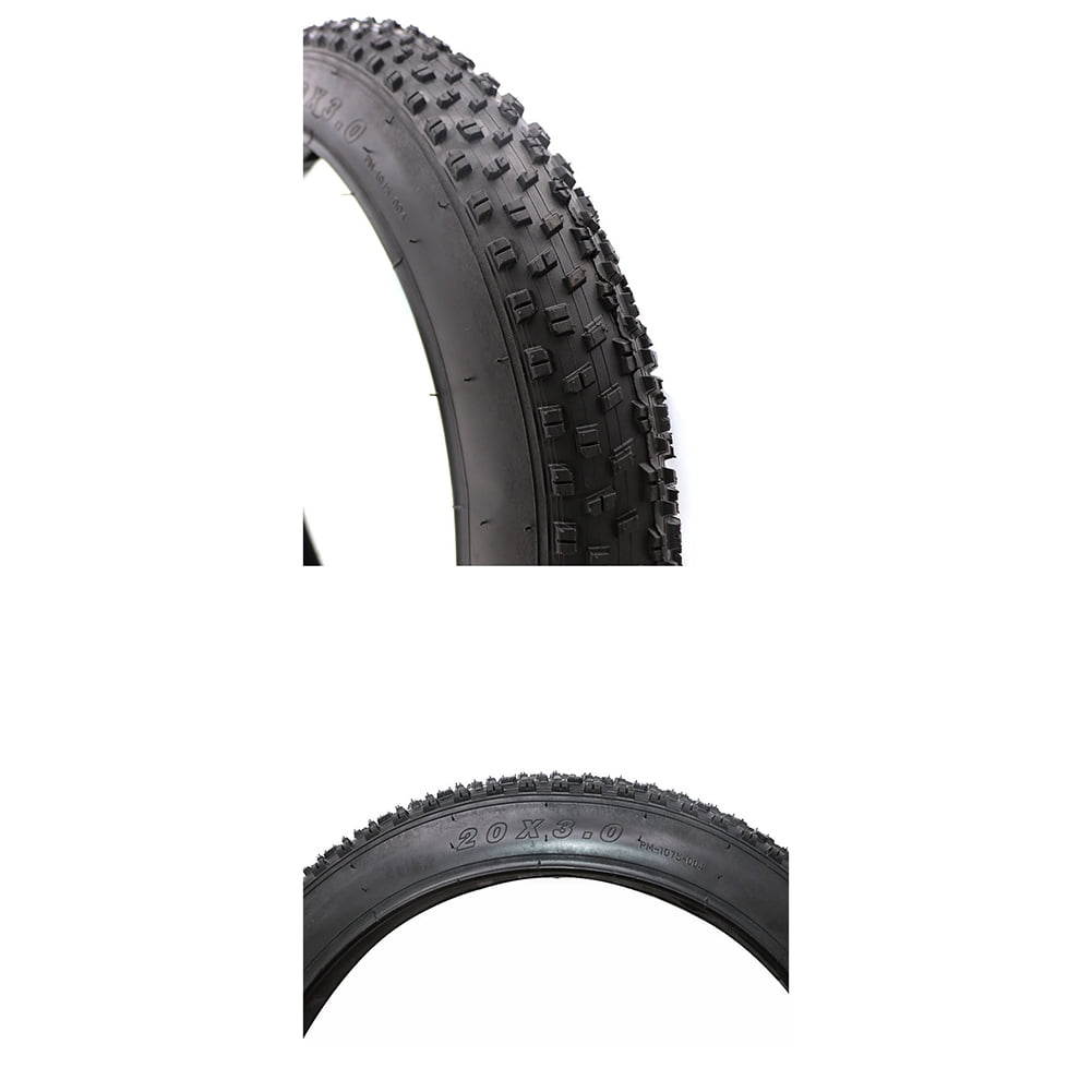 Bingirl Pneus de Velo de Neige Velo de Plage Gros Pneu Buggy Anti Crevaison Elargissant les Pneus de Cyclisme Antiderapants 20 24 26 x 3 0 4 0
