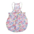 thumbnail image 2 of Dog Dress - Puppy Floral Princess Dresses, Thin Cute Pet Summer Clothes Apparel for Small Medium Girl Dogs Cats Kitten, Dog Flower Sundress Doggy Outfit Costume, 2 of 8