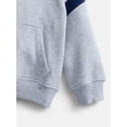 thumbnail image 3 of Wonder Nation Boys' Varsity Fleece Hoodie, Sizes 4-18 & Husky, 3 of 4