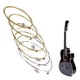 thumbnail image 4 of Set de cuerdas para guitarra acústica pack de 6 | Cuerdas de repuesto de bronce para guitarras acústicas | Material de latón duradero | Tono cálido y equilibrado | Encaja con instrumentos, 4 of 8