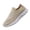 Khaki, variant on Women's Mesh Sport Shoes Rhinestone Glitter Slip On Tennis Shoes Ballroom Jazz Latin Dance Sock Sneakers 2026 Walking Shoes Black 7 Wide
