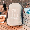 thumbnail image 3 of Camping Cookware Organizer, Dual Zipper Camping Cooking Utensils Set Bag  for Outdoor, 3 of 7