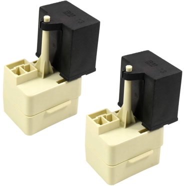 Refrigerator Compressor Start Relay & Capacitor Kit For Whirlpool W10613606 (4-Piece Set)