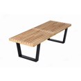 thumbnail image 1 of Nicer Furniture Nelson Bench in Natural 4 ft, 1 of 2