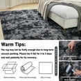 thumbnail image 4 of Area Rug for Living Room,Brochao 5ft x 8ft Ultra Shag Area Rug Fluffy Rug,Soft Fuzzy Non-Slip Carpet Mat for Home Decor,Dark Grey, 4 of 13