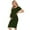 Army Green, variant on Women's Short Sleeve Maternity Dress Clothes Ruched Pregnancy Bodycon Dress