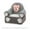 Grey, variant on Folding Children Sofa Backrest Armchair 2 In 1 Folding Children Sofa Cute Cartoon Lazy Sofa Baby Chairs Comfy Foldable Couch & Reading Chair Without Padding Or Padding Core
