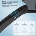 thumbnail image 2 of Bluetooth 5.3 Smart Glasses, Polarized Audio Sunglasses with Open-Ear Speakers, IP54 Waterproof Sports Eyewear with Microphone, 10H Battery & Music Control for Men & Women, 2 of 11