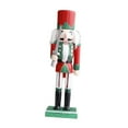 thumbnail image 3 of Figura de Cascanueces, Adorno de Mesa, Escultura de Pie, Accesorios para Fotos, Navidad Estilo B, 3 of 9